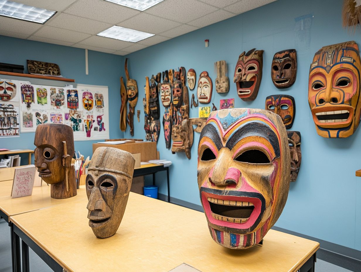 Cultural artifacts enhance language learning