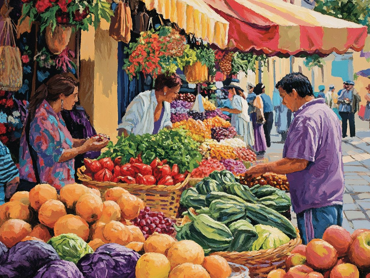 Strategies for Language Practice at Local Markets